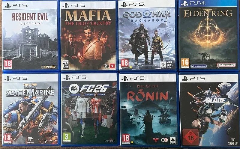 Игры на дисках для Sony PlayStation 5
