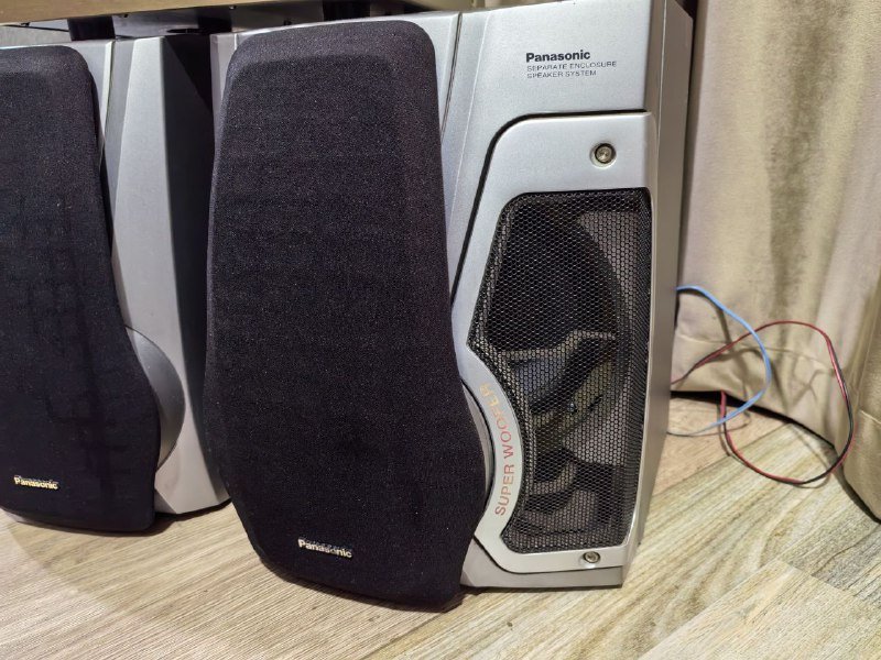 Колонки Panasonic и усилитель Sunbuck 8-канальный 5