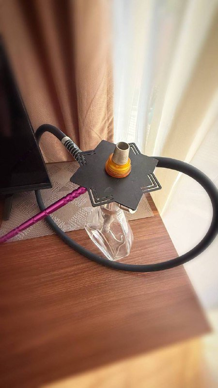 Кальян со стеклянной колбой и шлангом 3