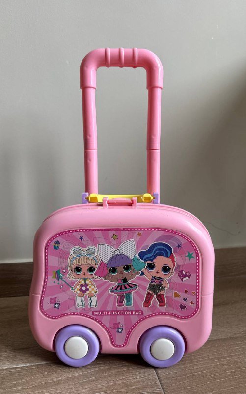 Многофункциональная сумка с игрушечными кухонными принадлежностями