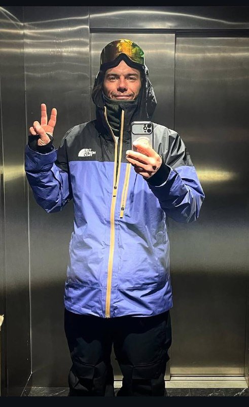 Куртка мужская The North Face Gore-tex пух размер L