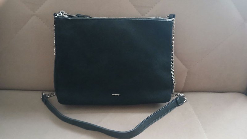 Черные сумки с цепочками