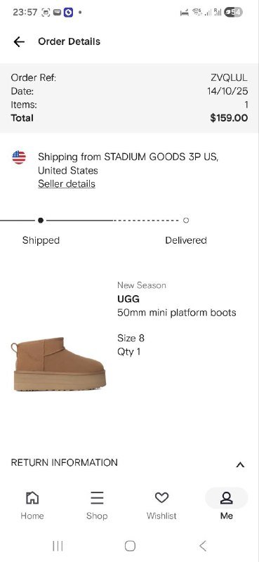 UGG Chestnut размер 39 американский 8 новые