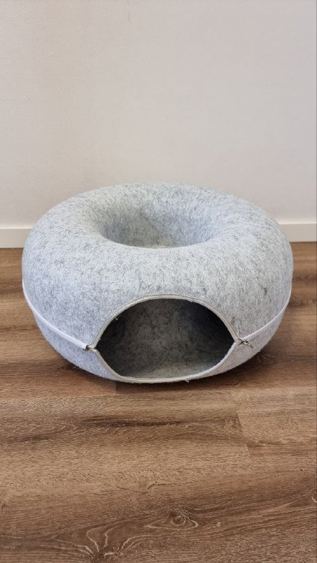 Лежанка бублик для кошек 4
