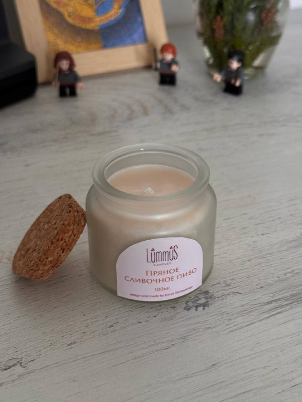 Ароматические свечи из натурального кокосо-соевого воска 5