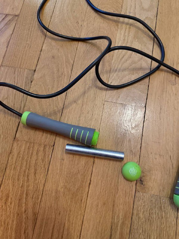 Бадминтон, прыгалка с весом 4