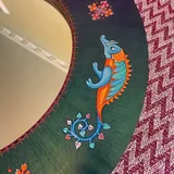 Зеркало с ручной росписью 3