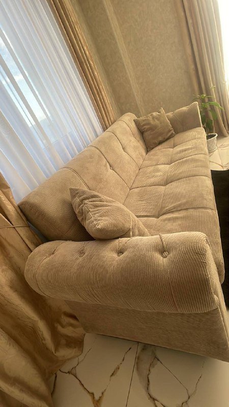 Диван 2.40 м, бежевый