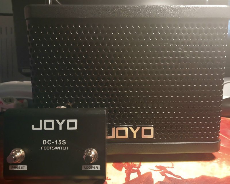 акустическая гитара, комбик Joyo DC-15S 2