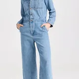 Женский джинсовый комбинезон Levi’s 1