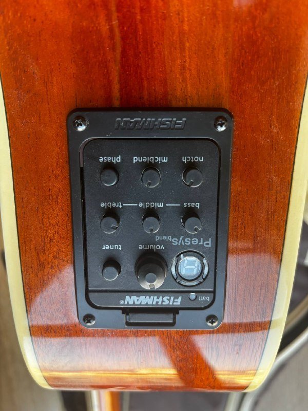 Электроакустическая гитара реплика Gibson Hummingbird с Fishman 3