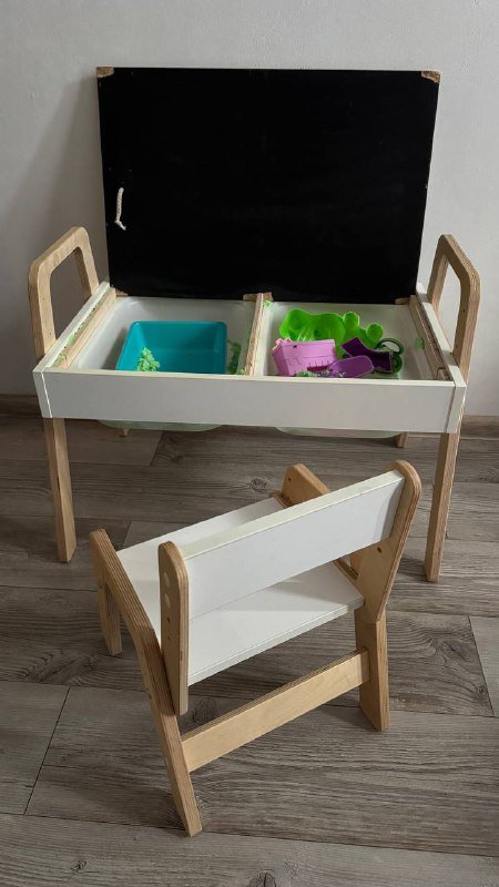 растущий стол и стул для ребёнка 2