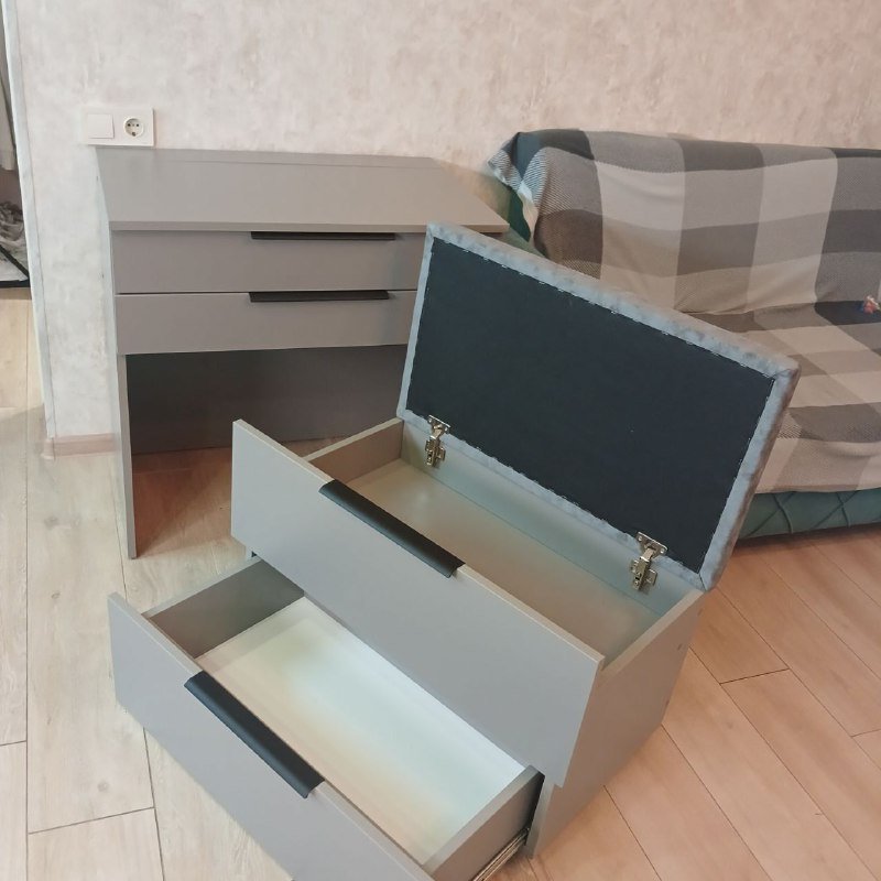 Серый комод трансформер 5