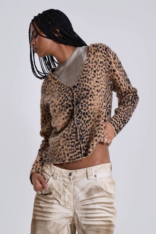 Кардиган леопардовый Jaded London 3