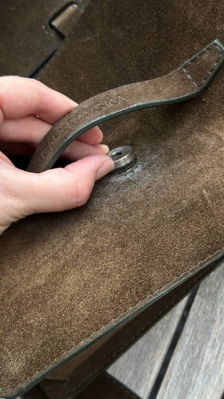 Замшевая сумка 5