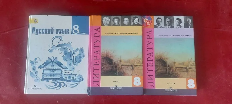 Учебники для 8 класса, Русский язык, Литература