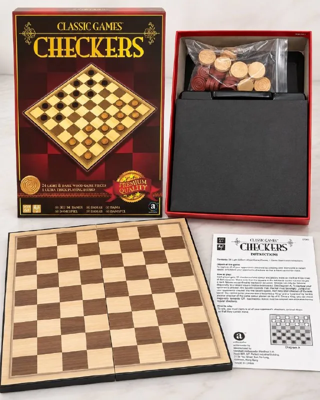 Новые шашки Classic Games Checkers