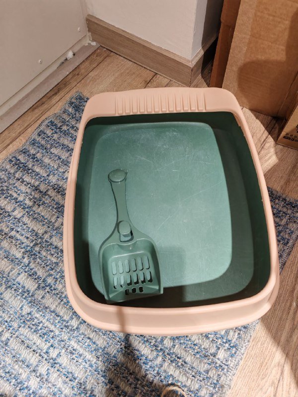 Кошачий лоток 42x30x12 б/у