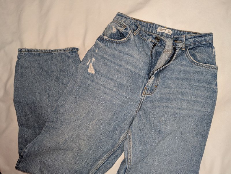 джинсы Pull and Bear, джинсовая куртка Liberty Island, платье Sweewe Paris 4