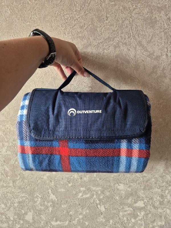 Мягкий плед для отдыха на природе 6