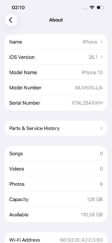 iPhone 13 128 GB, iPhone 11 Pro Max 256 GB 5