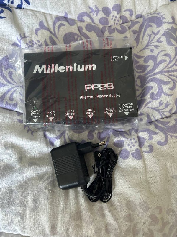 Millennium PP2B Power Supply, The sssnake SM6BK, Thomann NT 0910 AC/PSA 5