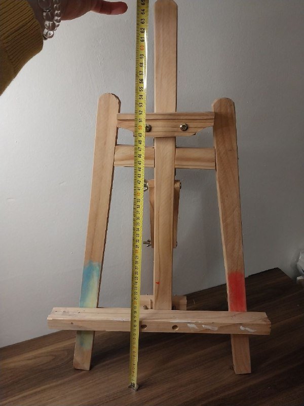 Мольберт деревянная подставка для холста, Акриловый лак 2