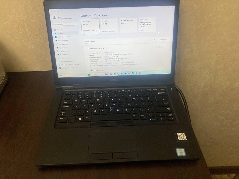 Ноутбук Dell Latitude 5490 i5 16GB 14дюйм