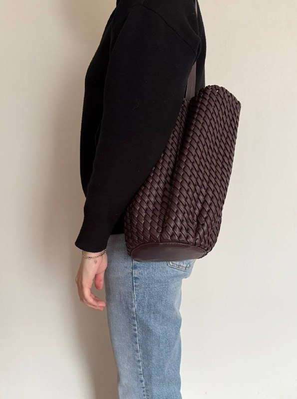 Сумка-ведро Zara плетеная 6