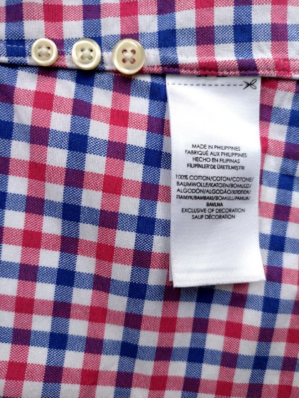 Рубашка Ralph Lauren мужская slim fit S 4