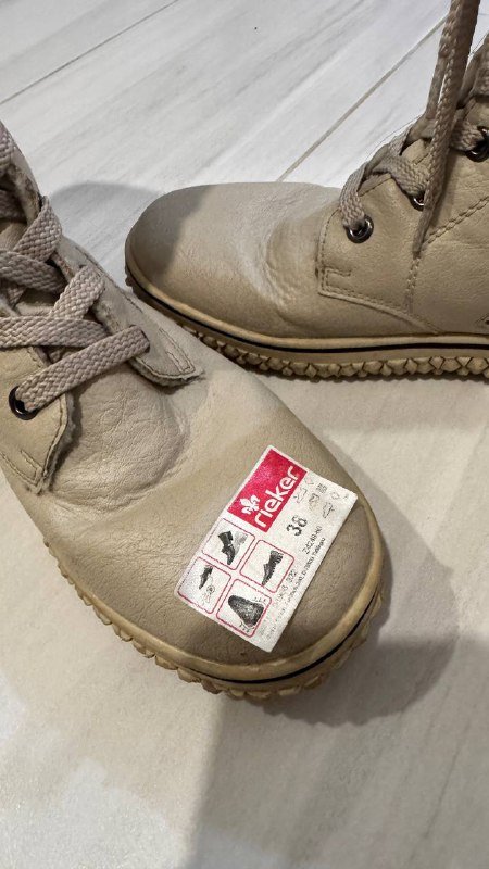 Ботинки rieker кожа 38 -37,5 2