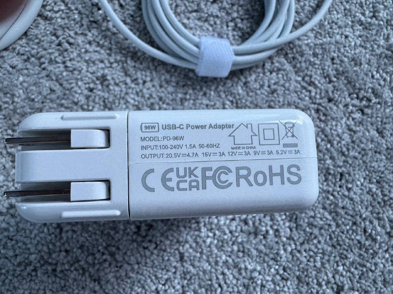 Удлинитель зарядок Apple, зарядки Apple 61W, USB-Magsafe3, зарядка 96W USB-C 3