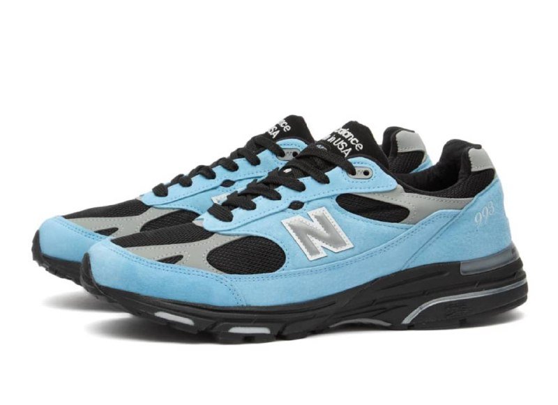 Мужские кроссовки New Balance UK 8.5 голубые 4