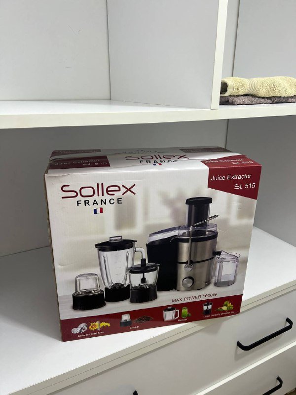 Соковыжималка и блендер Sollex France