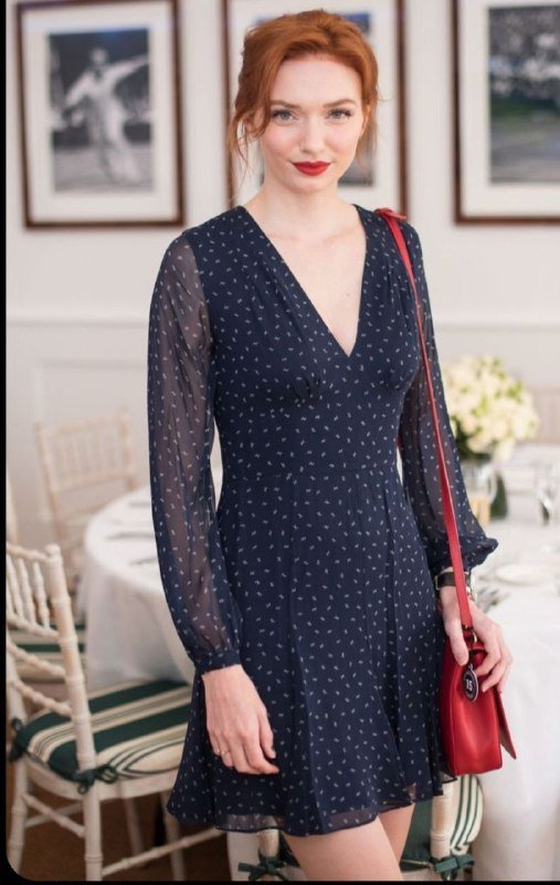 Платье Polo Ralph Lauren из 100% шелка