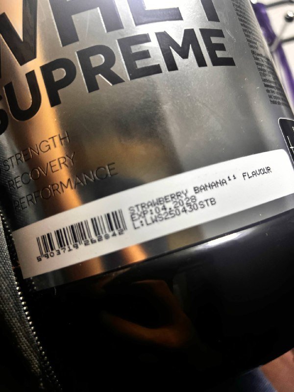 протеин LEVRO WHEY SUPREME клубника-банан 3