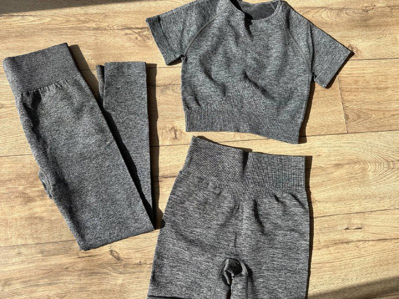 Комбинезон, костюм леггинсы топ шортики, кроптоп кофта 2