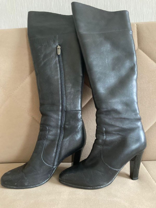 Кожанные сапоги 2