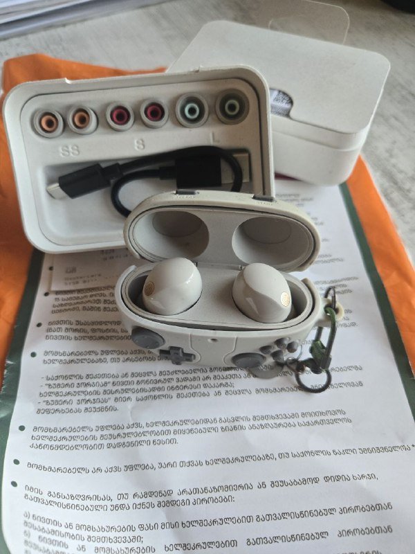 Наушники с активным шумодавом SONY WF-1000XM5