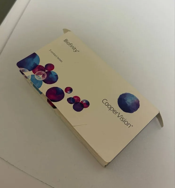 Контактные линзы Biofinity, CooperVision 1