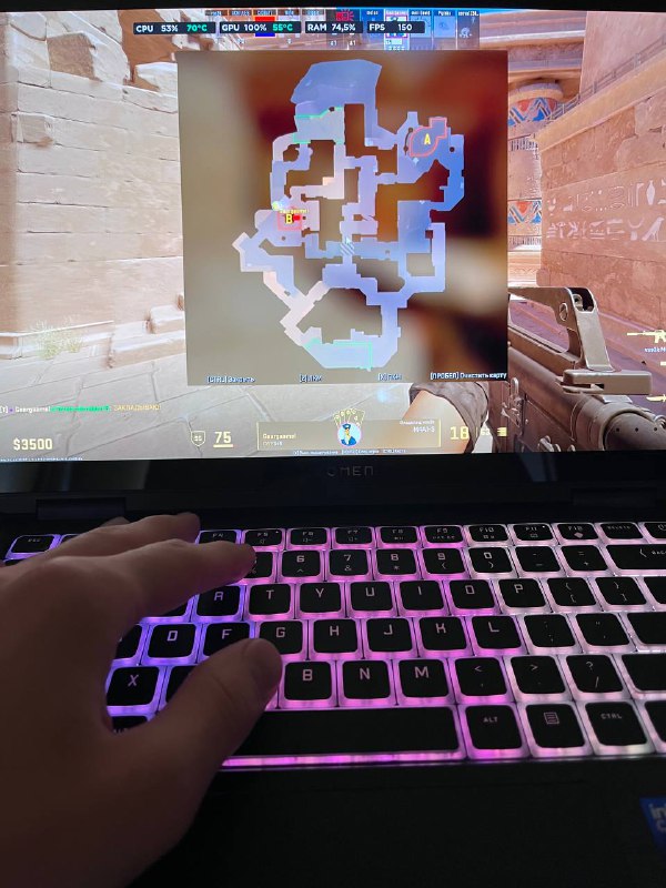 Игровой ноутбук HP OMEN 14 OLED 16GB 1024GB 4
