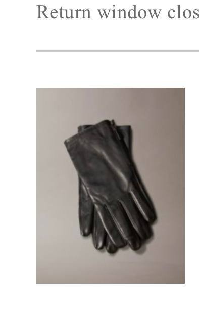 Женские кожаные перчатки Calvin Klein 4