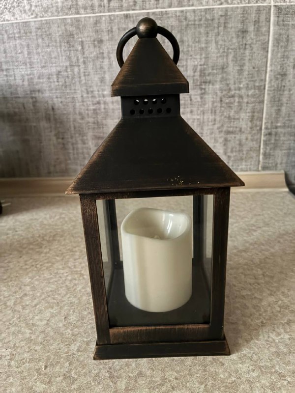 Lantern with Candle Light