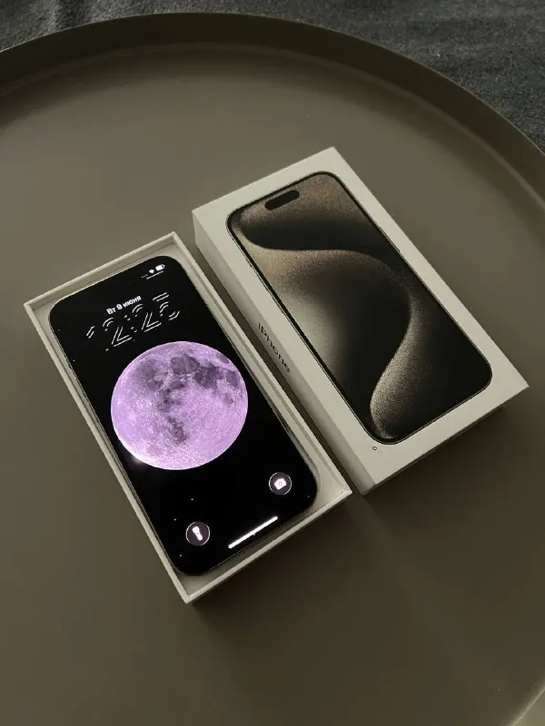 iPhone 15 Pro Natural Titanium 128GB 1