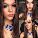 Колье Сапфир 4