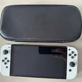Nintendo Switch OLED, док-станция, Joy-Con, чехол, зарядное 1