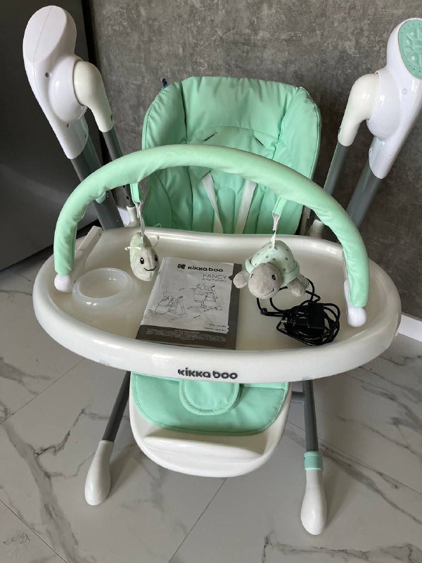 Стульчик качели для кормления 3в1 kikka boo fancy 2