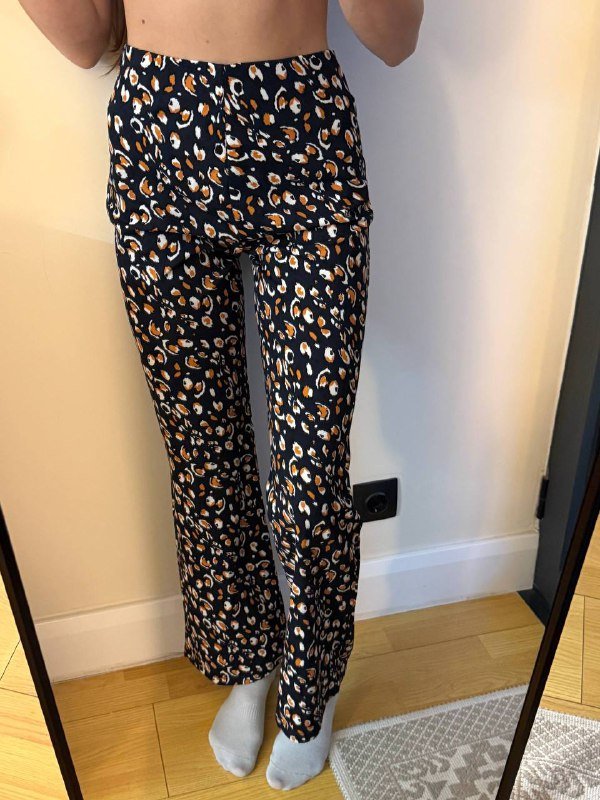 штаны-лосины клёш, женские штаны брюки, юбка миди с вышивкой 4