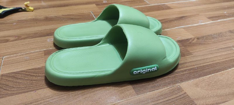 Шлёпанцы зелёные мужские 41 размер
