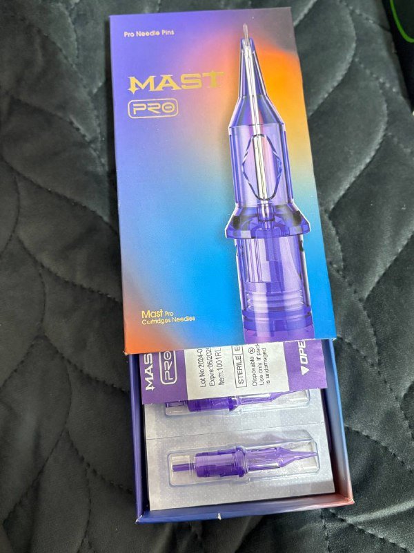 Машинка Mast p10, блок Aurora-2, иглы для перманентного макияжа 3